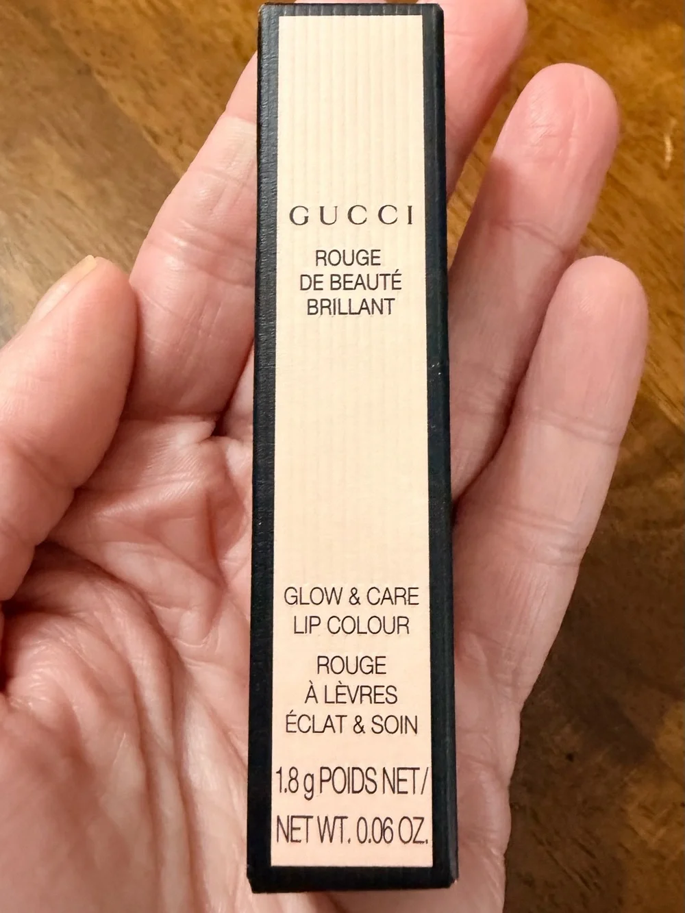 Gucci Glow & Care Lip Colour - Valeria Rose 217